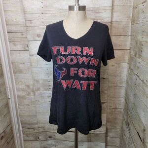 Texans bling tee